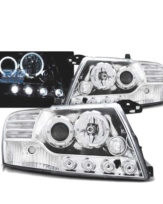 FARI OCCHI ANGEL MITSUBISHI PAJERO V60 00-06 LED C