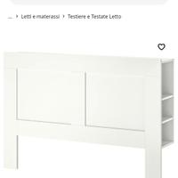 testiera letto ikea