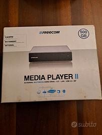 MEDIA PLAYER  II HARD DRIVE  500 GB