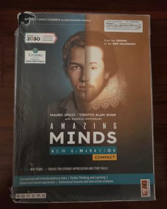 Libro di letteratura inglese “Amazing Minds”