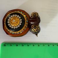 Spilla gioiello gufetto