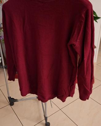 Maglione donna colore vinaccia taglia KL