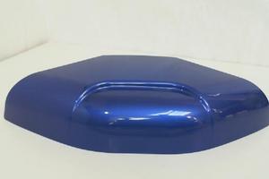 COVER COLORATA BLU VALIGIA LATERALE SUZUKI