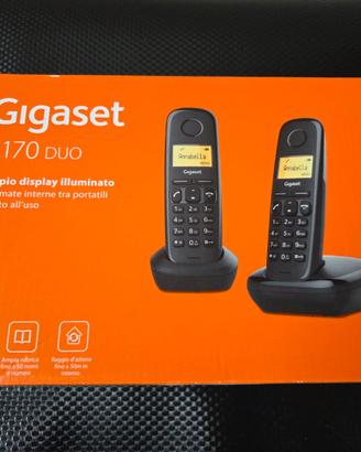 Gigaset A170 DUO Telefono Cordless Coppia Telefoni