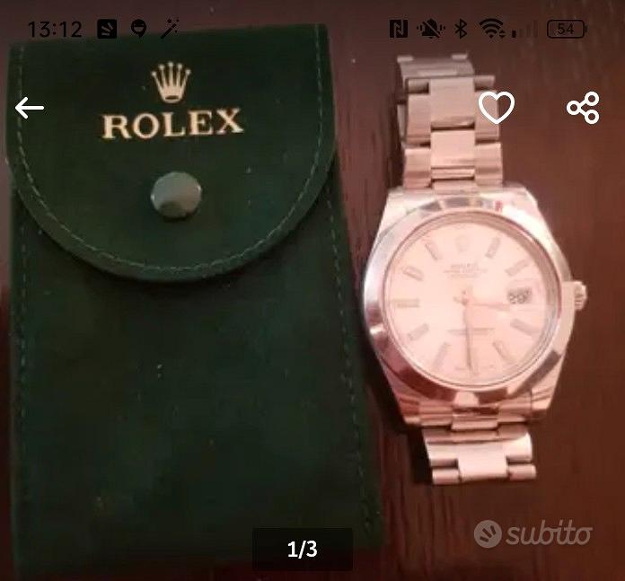 Subito hot sale rolex usati