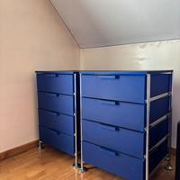 Kartell Mobil coppia cassettiera 4 cassetti