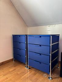 Kartell Mobil coppia cassettiera 4 cassetti