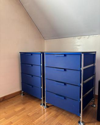 Kartell Mobil coppia cassettiera 4 cassetti