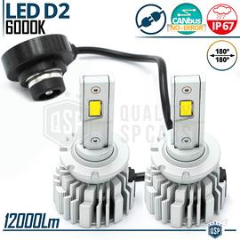 Lampadine LED D2S Conversione Xenon 6000K 12000LM