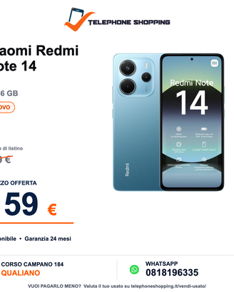 Xiaomi Redmi Note 14 8/256 GB