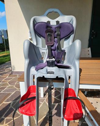 seggiolino posteriore bicicletta