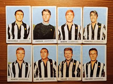 FIGURINE DELLA JUVENTUS EDIS CAMPIONATO 1968/1969