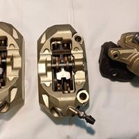 BMW R 1200 R pinze freno anteriori e posteriore 
