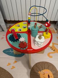 Tavolino giochi bambino legno