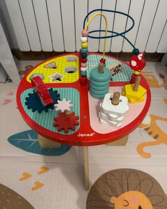Tavolino giochi bambino legno