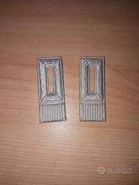 Mostrine e alamari tre coppie