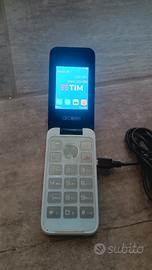 Alcotel cellulare a conchiglia 