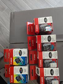 13 Cartucce originali Canon BCI-10 e BCI-11