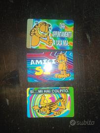 Gold card Garfield originali anni 90