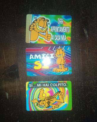 Gold card Garfield originali anni 90