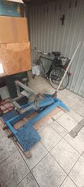 alza moto omc idralico con  dime per vespa e ciao