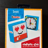 Sveglia Cassa Bluetooth Kinder Divoom Nuova blu