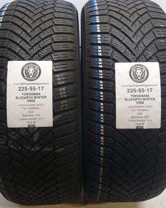 2 GOMME 225 55 17 YOKOHAMA A68322