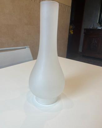 Lampada petrolio tubo ricambio satinato