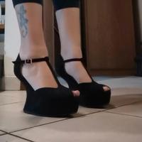 Scarpe alte ma senza tacco