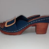 Sandali ciabatte con zeppa e cinturino n°36 Shein