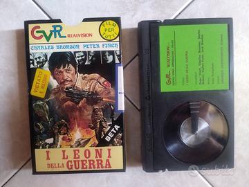 I LEONI DELLA GUERRA Bronson CVR Betamax RARE