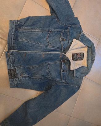 Giacca di Jeans imbottita
