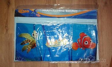 Portaoggetti Bagno Doccia Disney Nemo PVC Nuovo