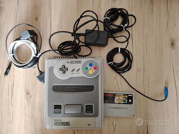 Super Nintendo + Super Mario All Stars Snes