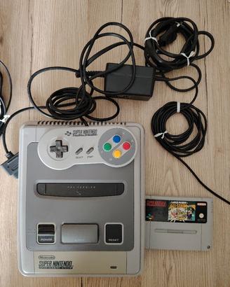 Super Nintendo + Super Mario All Stars Snes