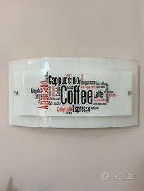 Lampadario e 2 applique da cucina moderne