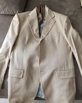 Vestito uomo beige