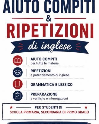 Ripetizioni inglese