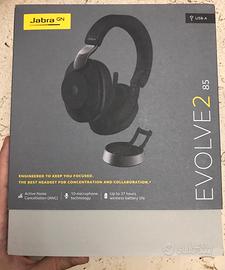 Cuffie Wireless Professionali Jabra Evolve 2 85
