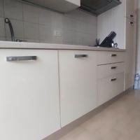 Cucina componibile bianca laccata
