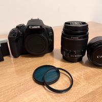 Canon EOS 2000D Kit Completo + 50mm + Flash
