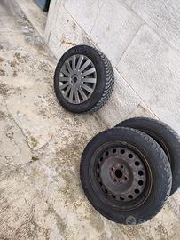 Ruote con pneumatici invernali 175/65 R15