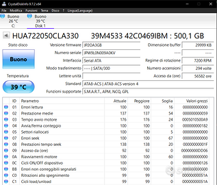 HDD 3.5" Enterprise 500 GB – Hitachi Ultrastar/IBM