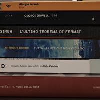 Lotto Libri Classici e Moderni Orwell Umberto Eco