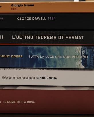 Lotto Libri Classici e Moderni Orwell Umberto Eco