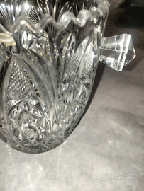 Vasi e portaghiaccio cristallo molato