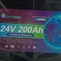 batteria 24 V 200 Ah