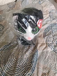 Peluche Gatto Bianco e Nero