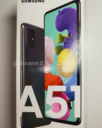 Samsung Galaxy A51 scatola originale 