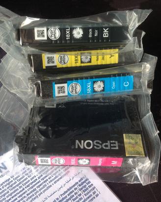 EPSON Multipack 4 cartucce 18XL serie Margherita